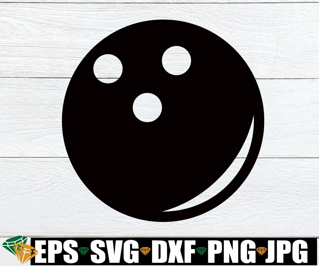 Bowling Ball Svg, Bowling Ball Cut File, Bowling Clipart, Bowling Svg