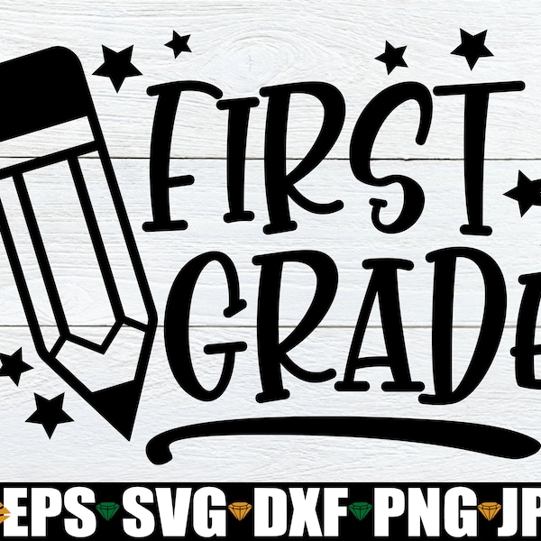 First Grade, First Grade Classroom Sign svg, First Grade Teacher svg, Welcome To First Grade, 1st Grade Classroom Sign svg, Digital Download