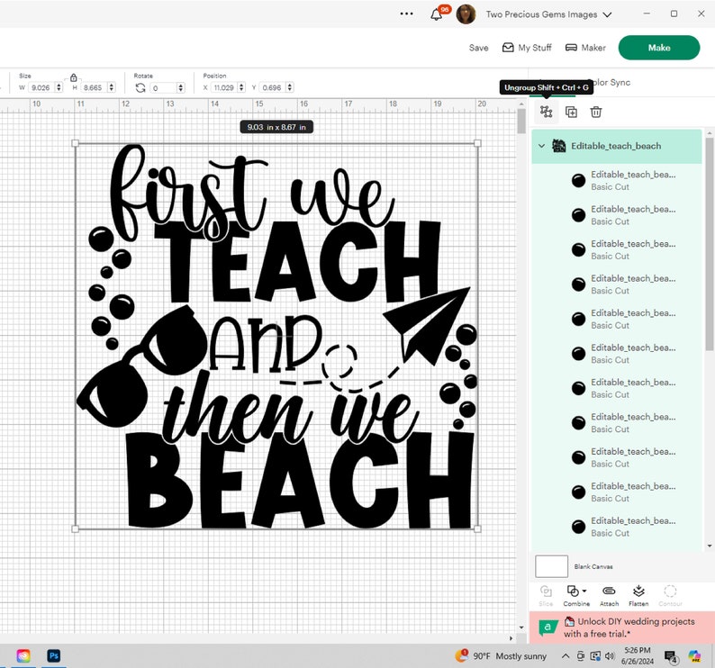 First We Teach And Then We Beach, Teacher Summer Vacation Shirt svg, Teacher Summer Break svg, Teacher svg, Teacher Retirement Shirt svg image 10