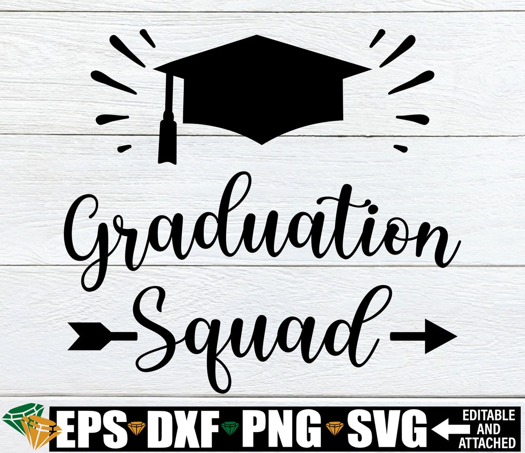 Graduation Squad Matching Family Graduation Shirts SVG - Etsy