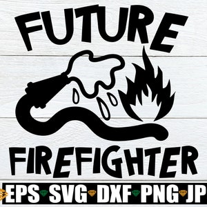 Futuro pompiere, Career Day, Futuro pompiere in formato SVG, Kids Career Day in formato SVG, Pompiere in formato SVG, Voglio essere un pompiere, Career Day SVG
