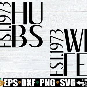 1973 周年記念シャツ、1973 年に結婚 svg、お揃いの 1973 周年記念シャツ SVG、記念日 svg、お揃いのカップル記念シャツ SVG