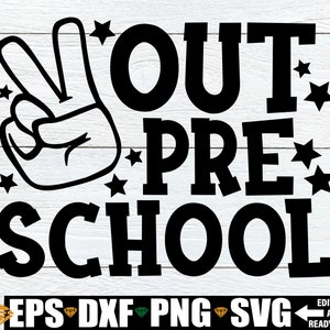 Vorschul-Abschluss-Svg, Vorschul-Abschluss-Shirt, Vorschul-Abschluss-Svg, Ende der Vorschule, Vorschul-Abschluss-Svg, Auf Wiedersehen Vorschul-Svg