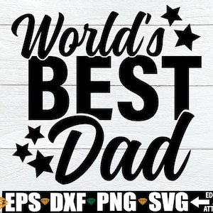 Werelds beste vader SVG, Vaderdag SVG png, Vaderdagcadeau svg png, cadeau voor papa svg png, Vaderdag gesneden bestand, Vaderdagkaart, png