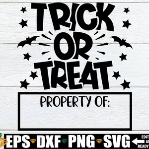Süßes oder Saures SVG, Halloween-Tasche für Kinder, Halloween-Tasche svg png, Süßes oder Saures svg, Halloween-Trick-or-Treat-Tasche svg png