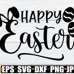 Joyeuses Pâques, Pâques svg, svg Joyeuses Pâques, Clipart Pâques, svg de décoration de Pâques, Pâques chemise SVG, signe de Pâques, svg png dxf, téléchargement numérique