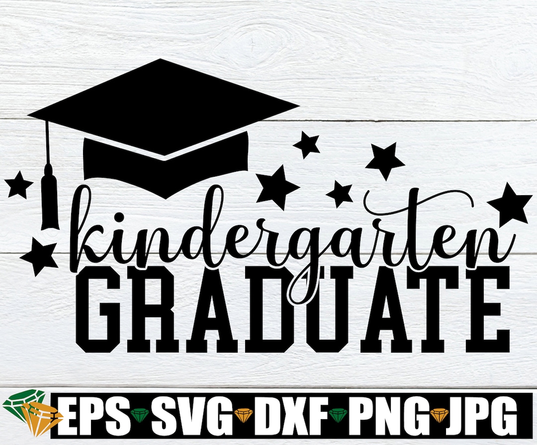 Kindergarten Graduate, Kindergarten Grad, Final Day of Kindergarten