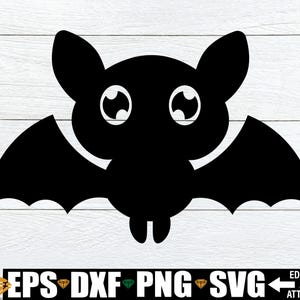 Uroczy nietoperz Halloween svg, Dziecięcy nietoperz Halloween svg png dxf, Clipart Halloween, Uroczy plik do cięcia nietoperza Halloween, Clipart Halloween dla dzieci, Uroczy nietoperz svg
