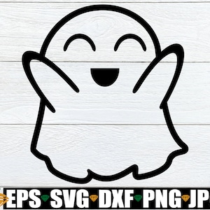 Ghost svg, Kids Halloween svg, Cute Halloween Ghost svg, Halloween Clipart, Halloween Digital Download, Halloween svg, Halloween Cut FIle