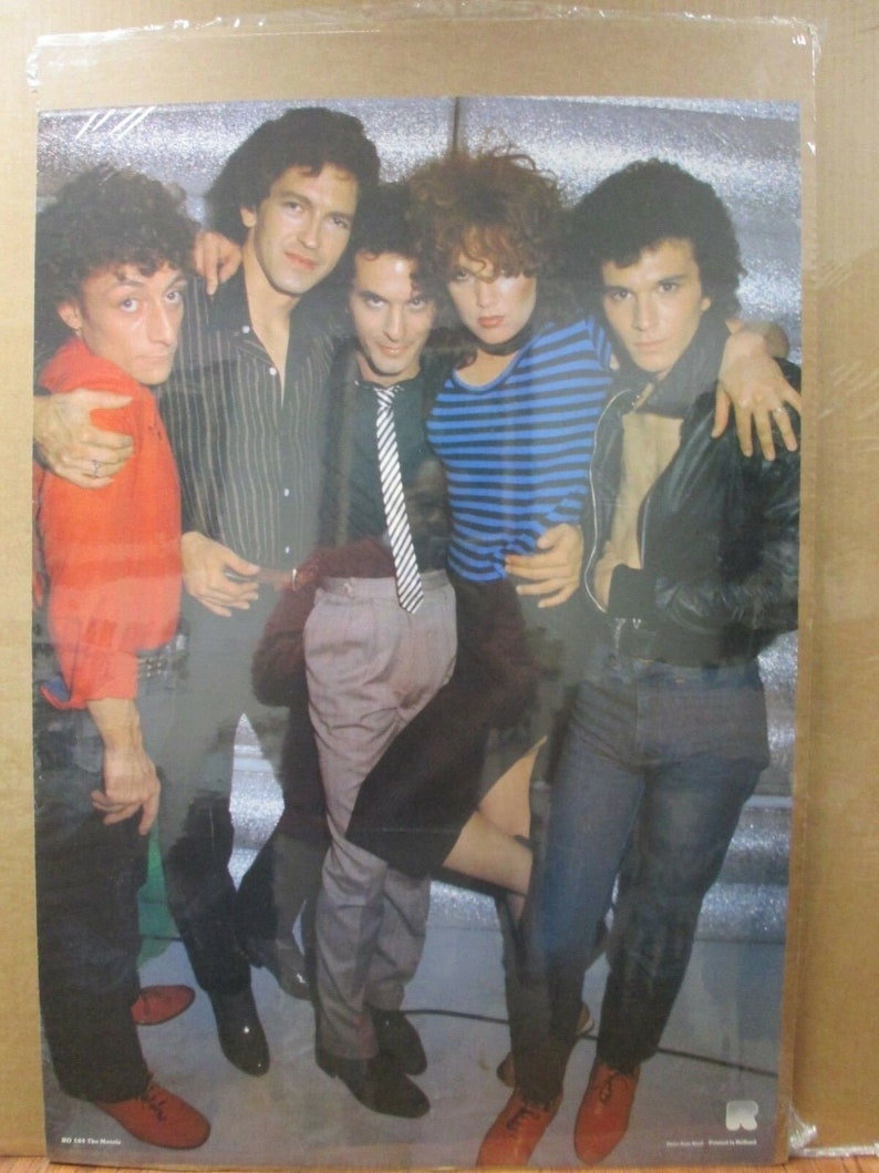 The Motels American Vintage Poster new wave band 1980/'s Inv#G3721