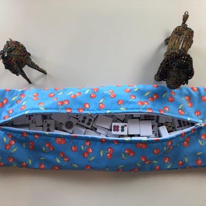 Mah jong tile bag B177 lined