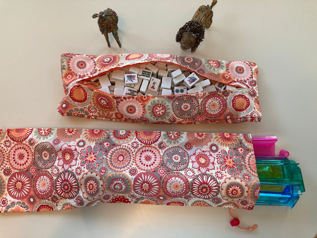 Mahjong Tile and Rack Storage Bag Set, Unlined S043 - Etsy