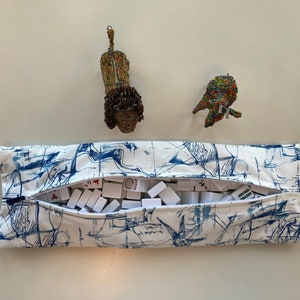 Mah jong tile bag B109 unlined