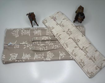 Mah jong tote and tile bag set T001A unlined