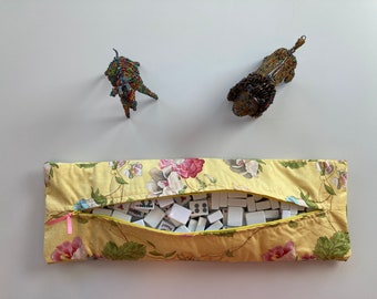 Mah jong tile bag B054 lined