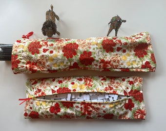 Mah jong rack and tile bag set S082 lined