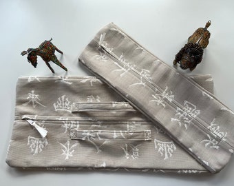Mah jong tote and tile bag set T001 unlined