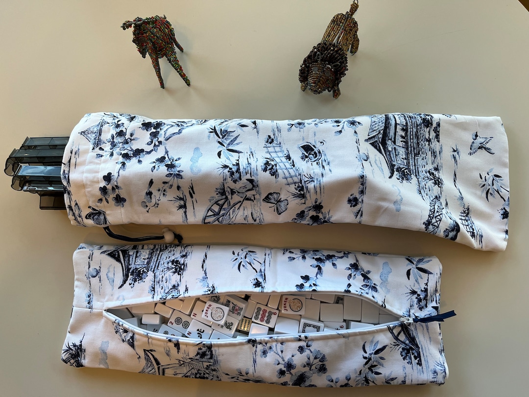 Mahjong Rack and Tile Storage Bag Set, Lined S085 - Etsy