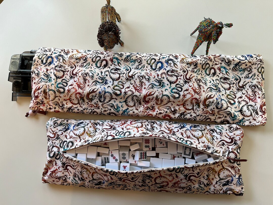 Mahjong Rack Bag Pattern Mah Jong Rack and Tile Bag Set S095 Lined - Etsy
