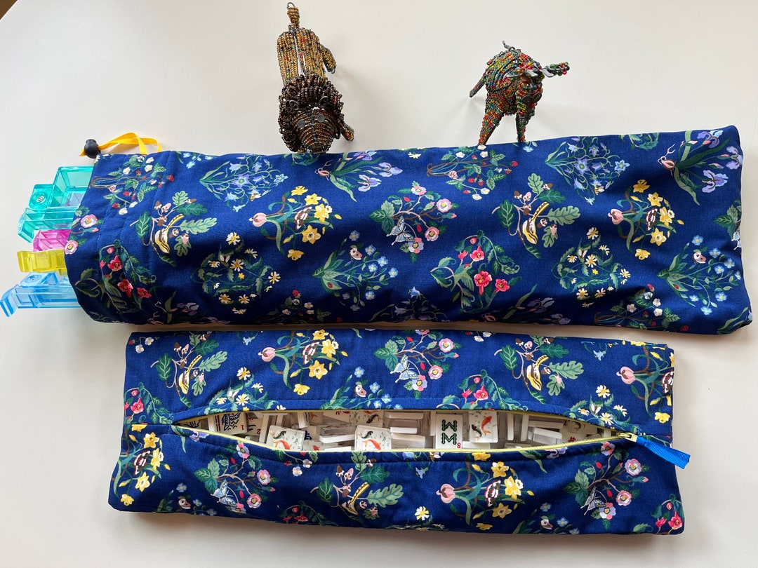 Mahjong Rack and Tile Storage Bag Set, Lined S074 - Etsy