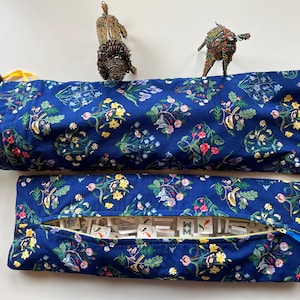 Mah jong rack and tile bag set S074 lined