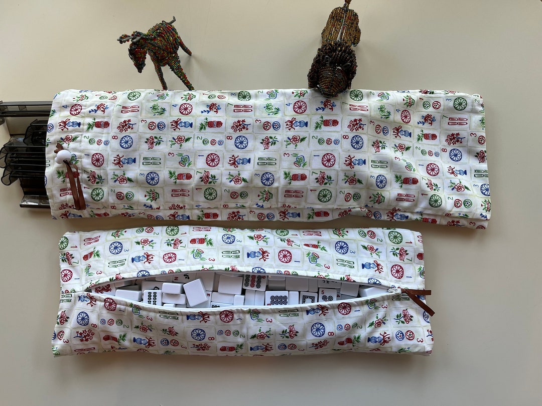 Mahjong Rack Bag Pattern Mah Jong Rack and Tile Bag Set S079 Lined - Etsy