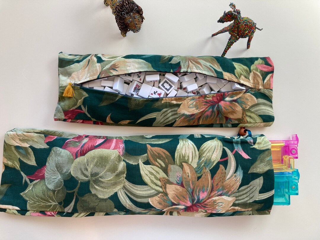 Mahjong Rack and Tile Storage Bag Set, Unlined S065 - Etsy