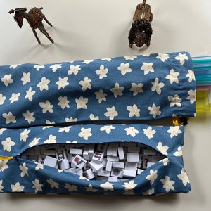 Mah jong rack and tile bag set S051 unlined