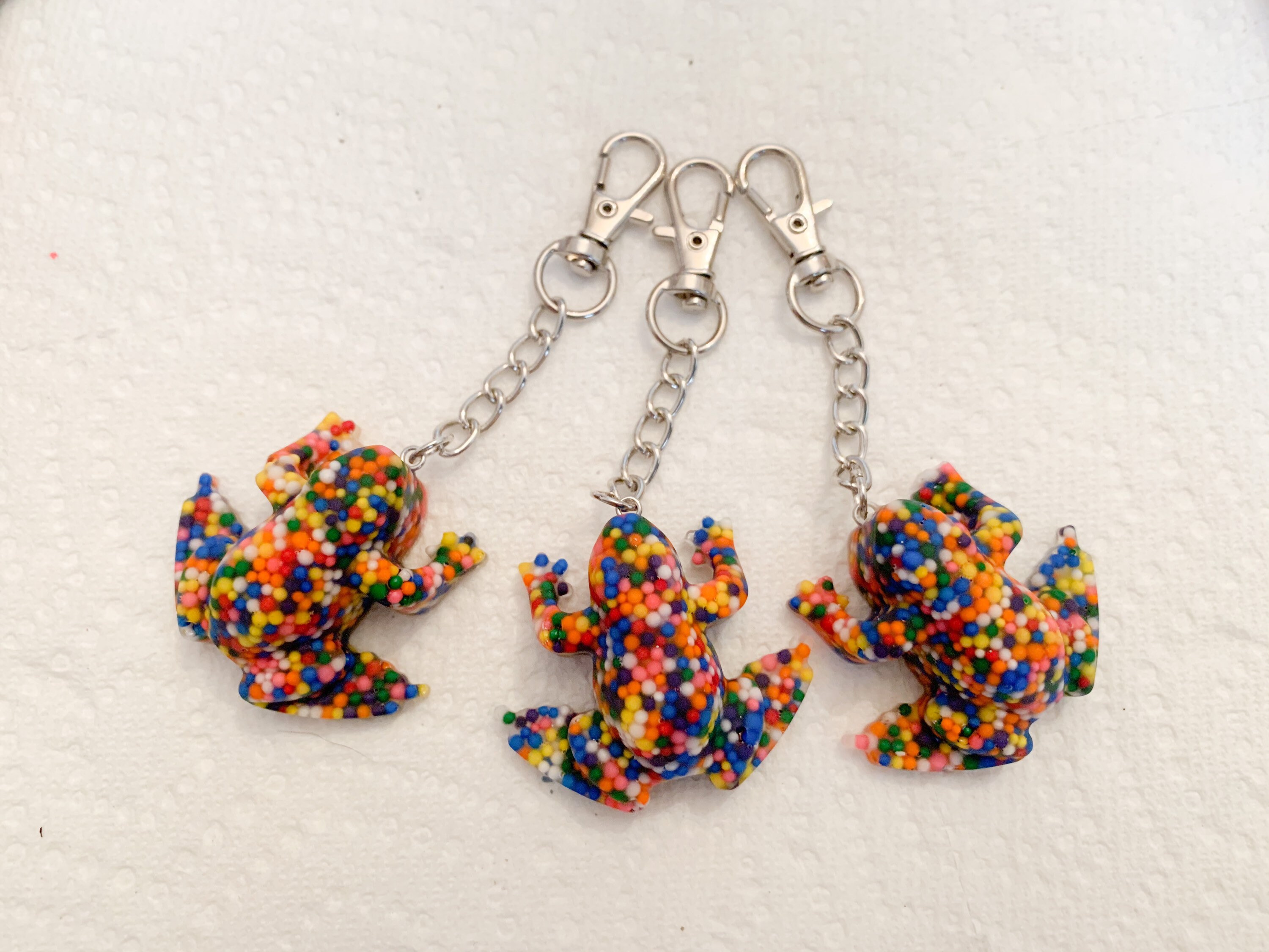 Coopyin Llavero Inspirador De Rana, Acero Inoxidable, Unisex, Regalo De Cumpleaños Para Los Amantes De Las Ranas, Inspirador 1