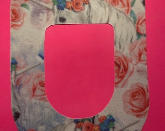 Omnipod Adhesive Overlay | Unicorns | Roses