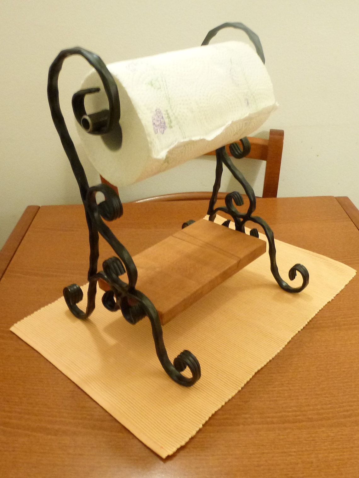 Horizontal Paper Towel Holder Etsy