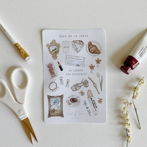 Meet me in Paris Sticker Sheet