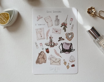 Love Letters Sticker Sheet