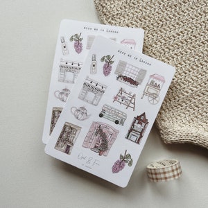 Ontmoet mij in Londen Sticker Sheet