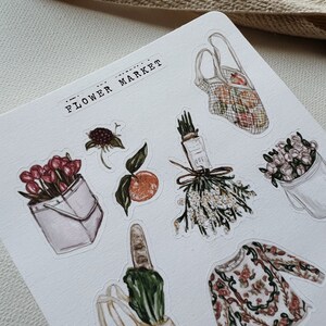 Flower Market Sticker Sheet image 3