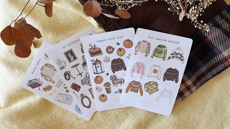 My Apartment Sticker Sheet - Etsy