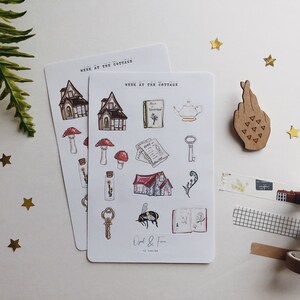 Week at the Cottage Sticker Sheet