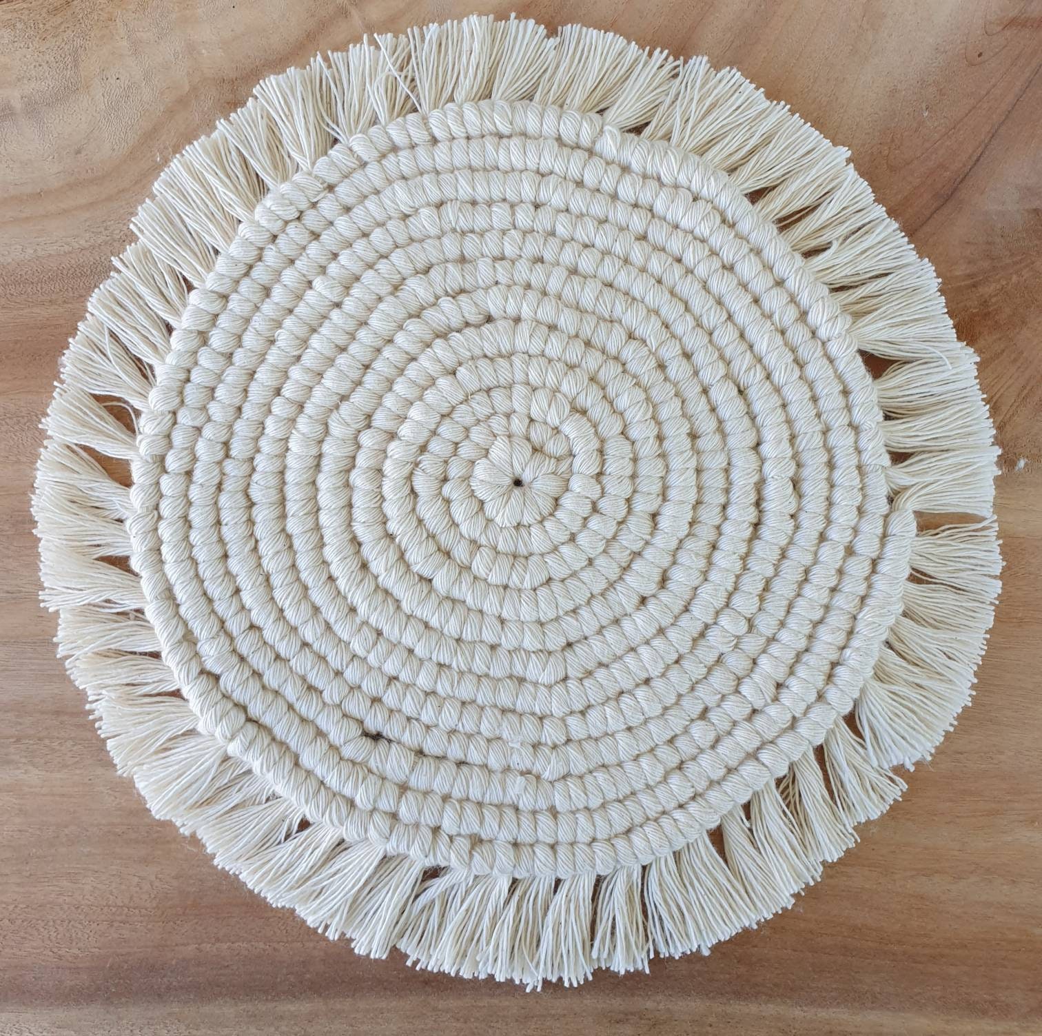 Handmade Macrame Placemats Place Mat Table Runner Etsy Australia
