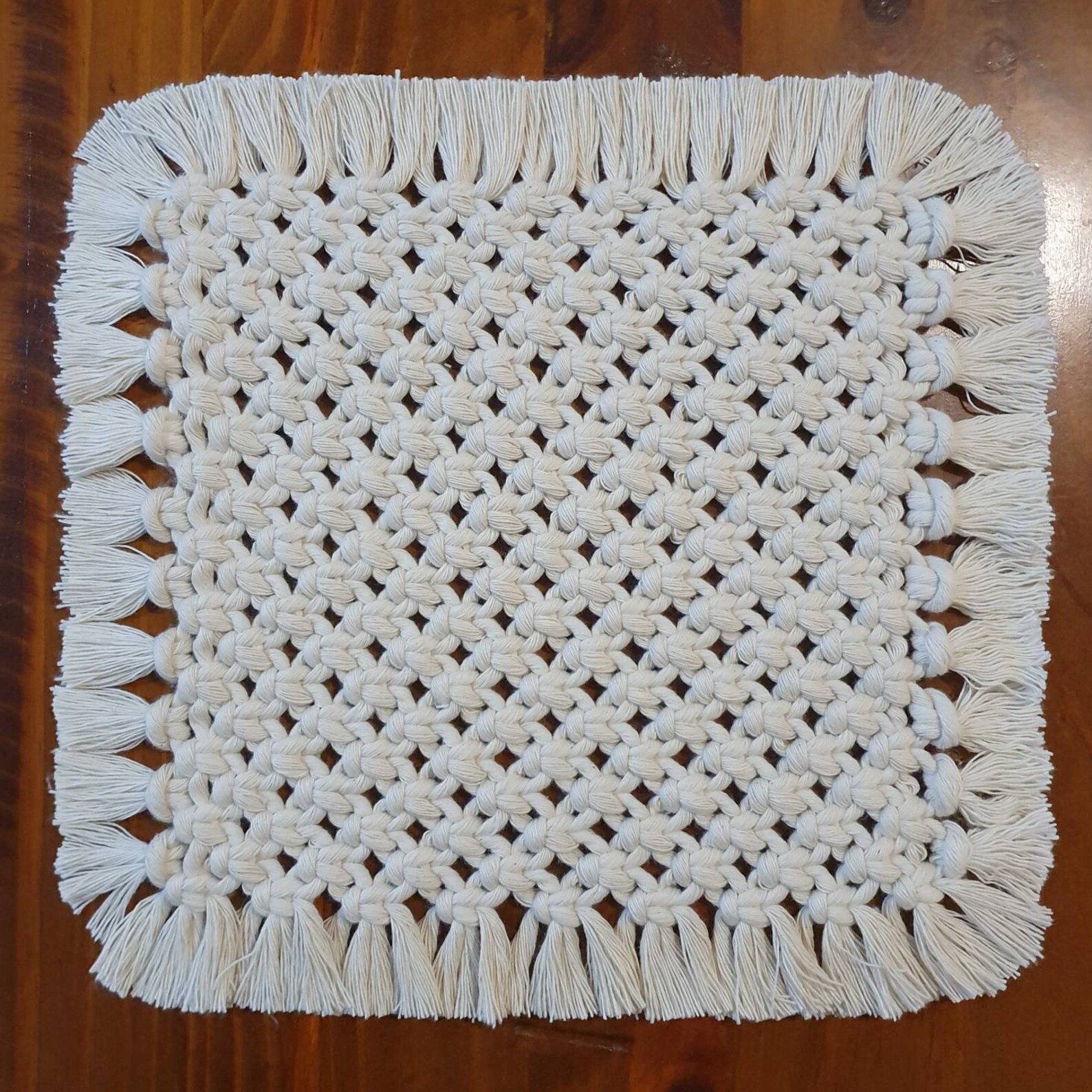 Handmade Macrame Placemats Place Mat Table Runner Etsy Australia
