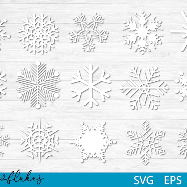 Svg snowflake design, Snowflake Clipart file, winter Clipart for cricut, holiday print deco, scrapbook cliparts Instant Download - png, eps