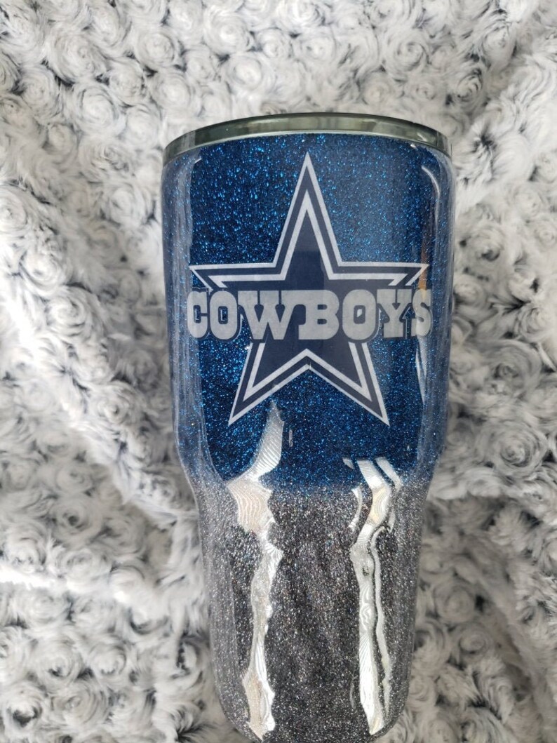 Dallas Cowboys 30 Ounce Epoxy Double Insulated Stainless Steel Etsy