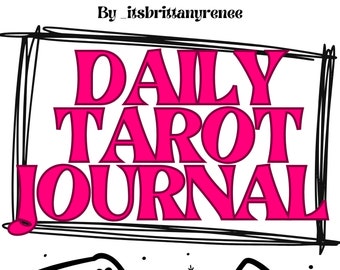 3 Month Daily Tarot Journal