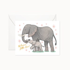 Bienvenue Little One Card