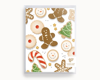 Christmas Cookies Card | Set of 8