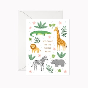 Carte Safari bébé