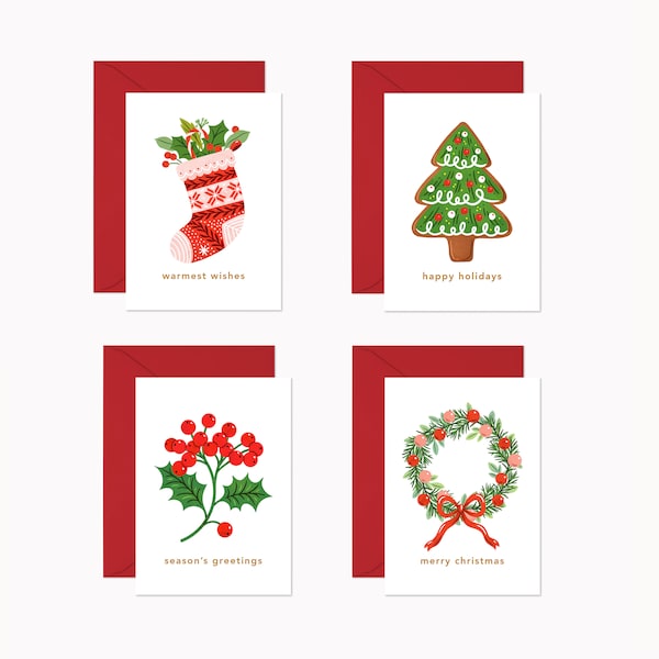 Christmas Mini Cards | Assorted Set