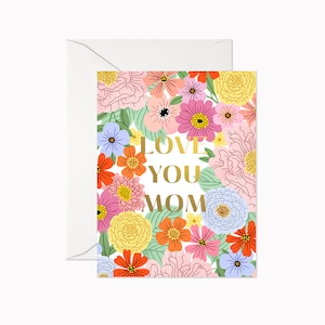 Carte Je t'aime maman