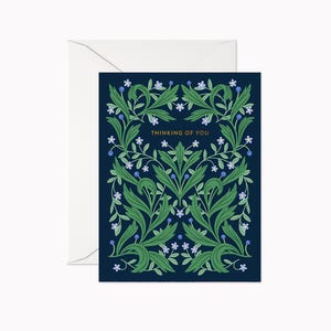 Je pense à vous, petits fruits | de voeux | Carte de sympathie