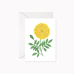 Yellow Marigold | Mini Card