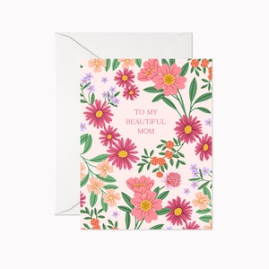 Carte À ma belle maman